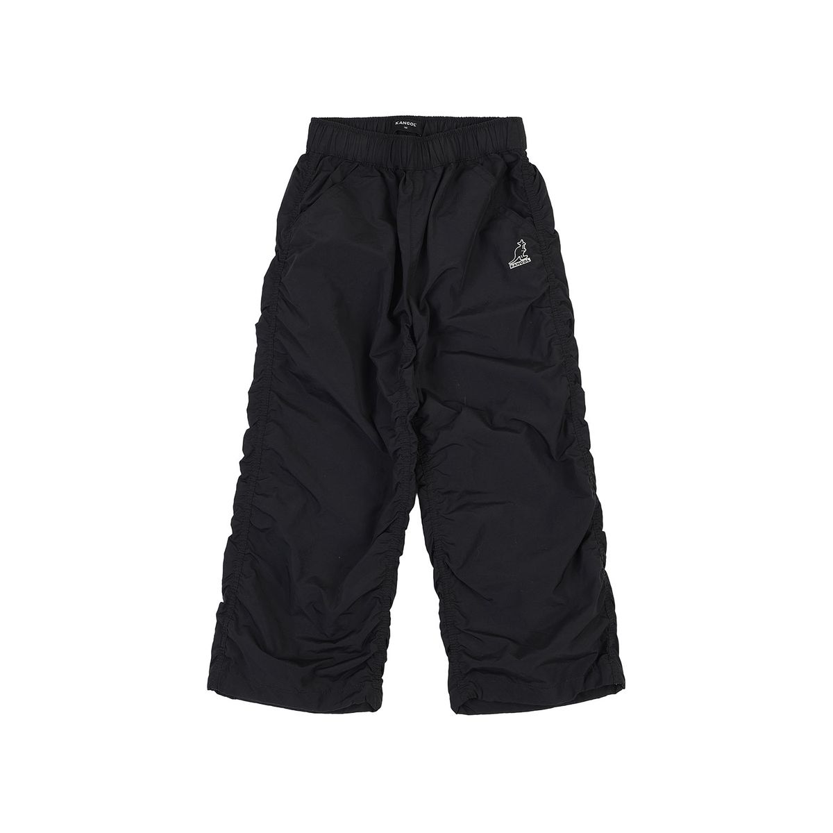 캉골키즈(KANGOL KIDS) 시어드 디테일 우븐 팬츠 SC 0203 블랙