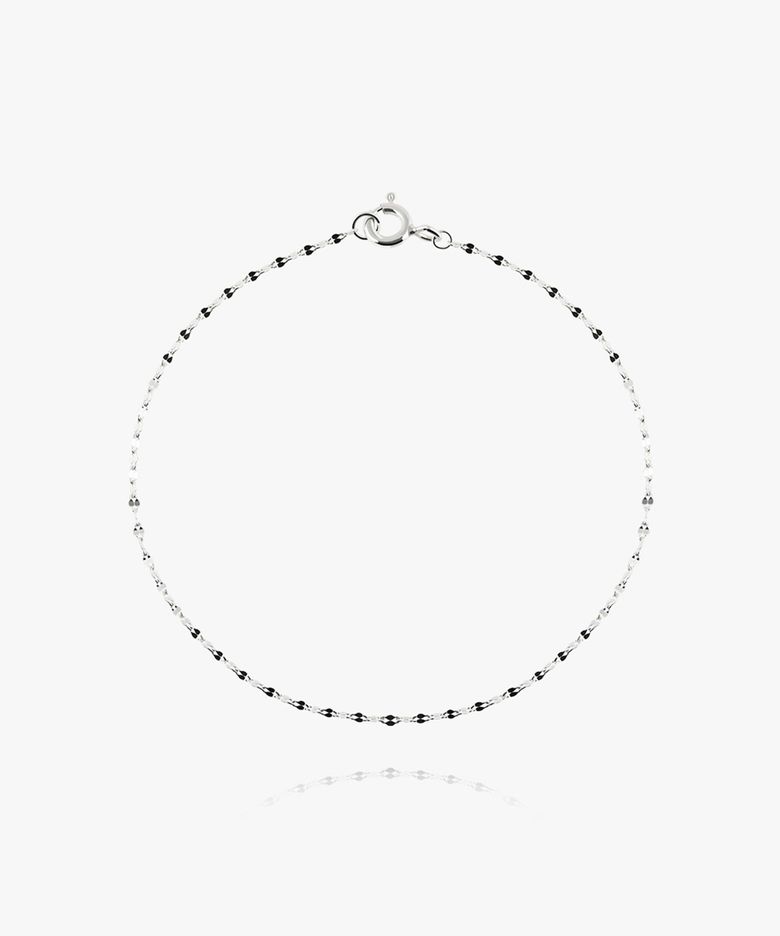 실버 Silver 925 잠자리 체인 은 팔찌