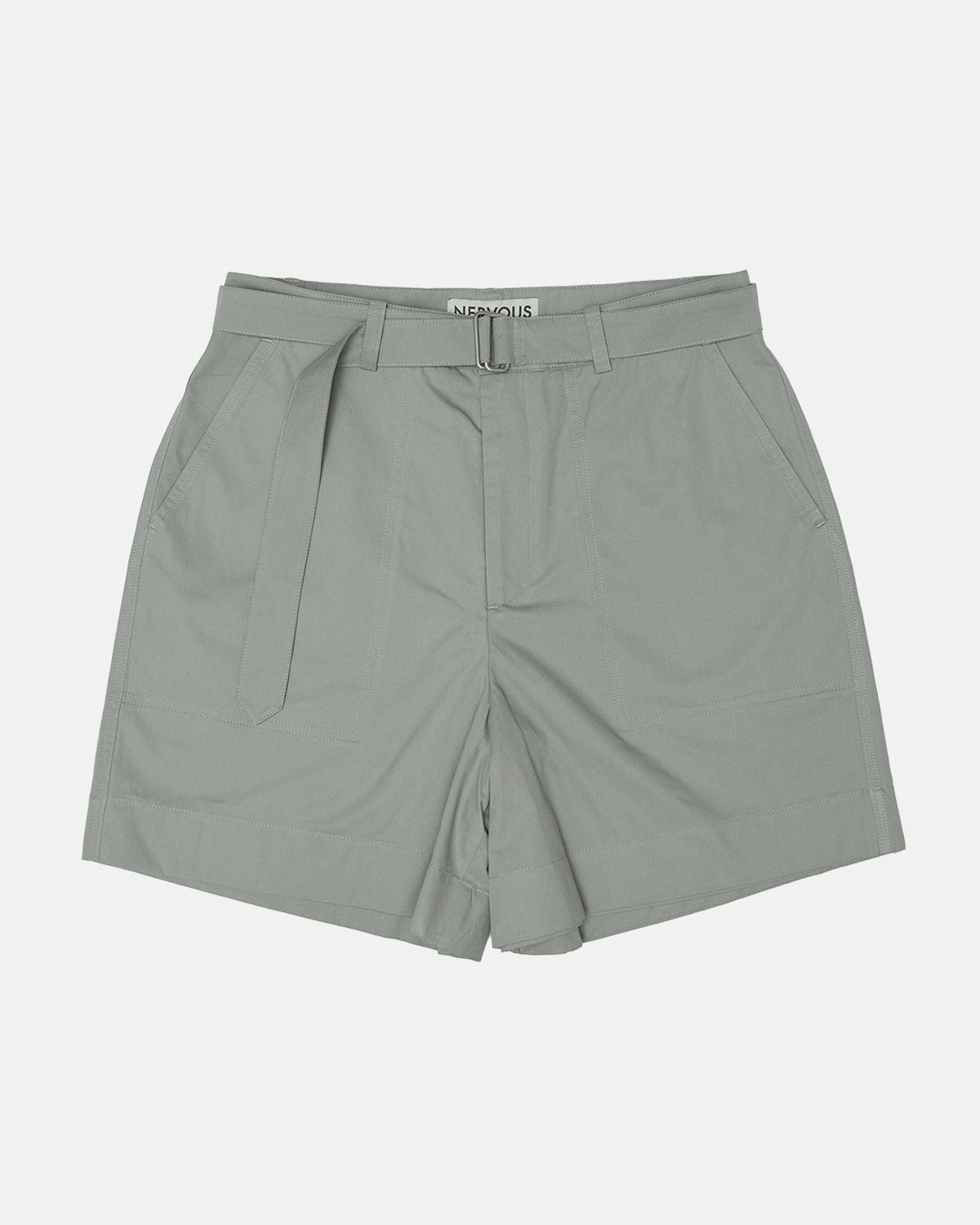 너버스(NERVOUS) TEO BELT SHORTS _ gray