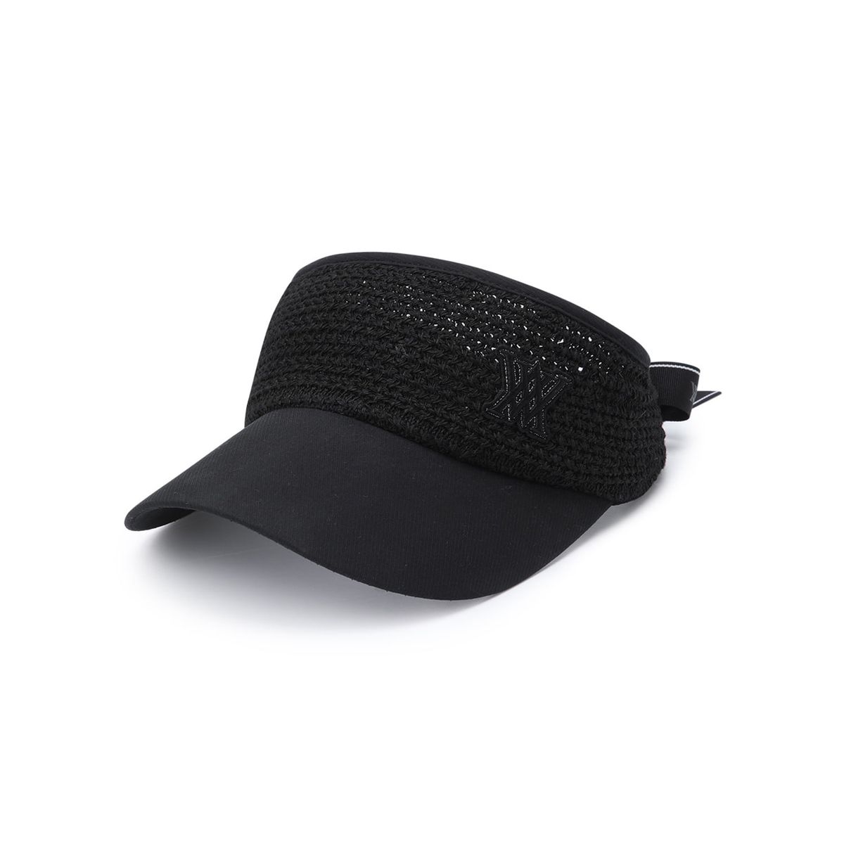어뉴골프(ANEW GOLF) WOMEN PAISLEY RAFFIA CAP_BK