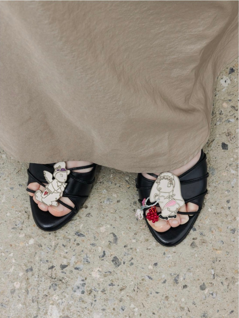 Bunny Cliped Signature Series Mules