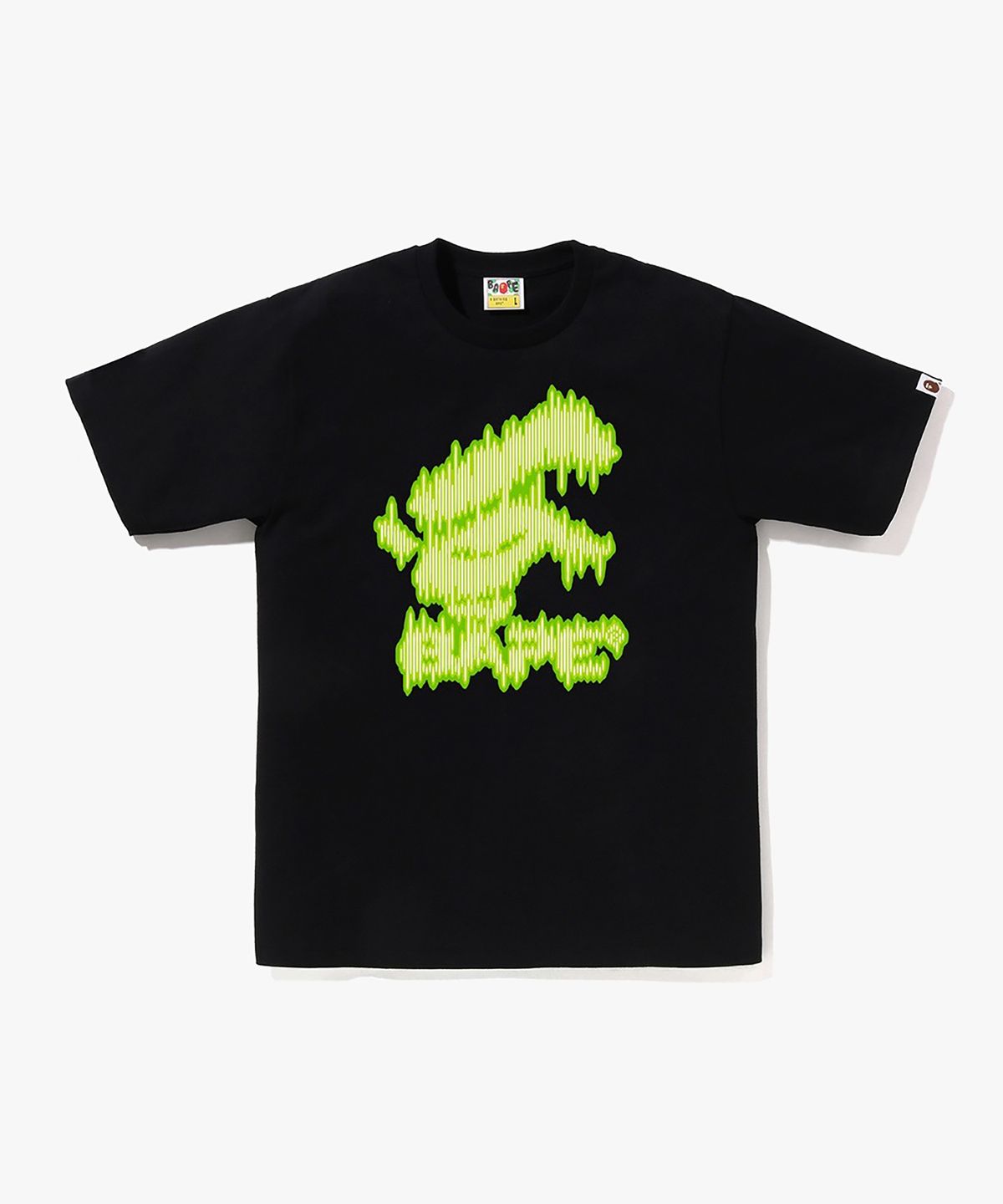 베이프(BAPE) 노이지 베이프 로고 티셔츠(M) BLACK