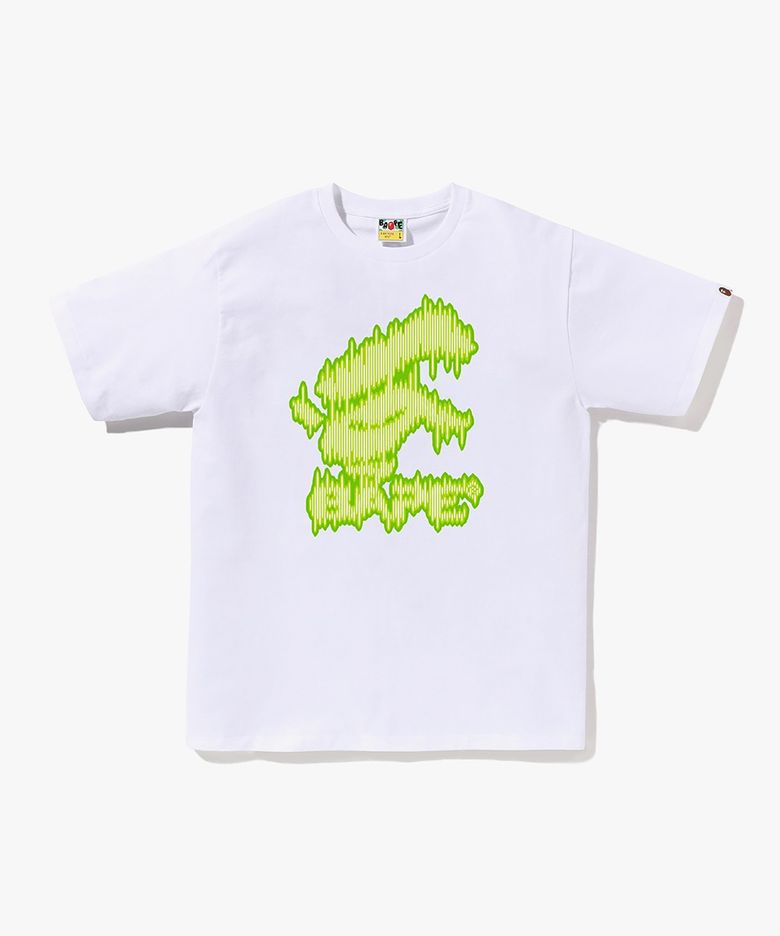 노이지 베이프 로고 티셔츠(M) WHITE