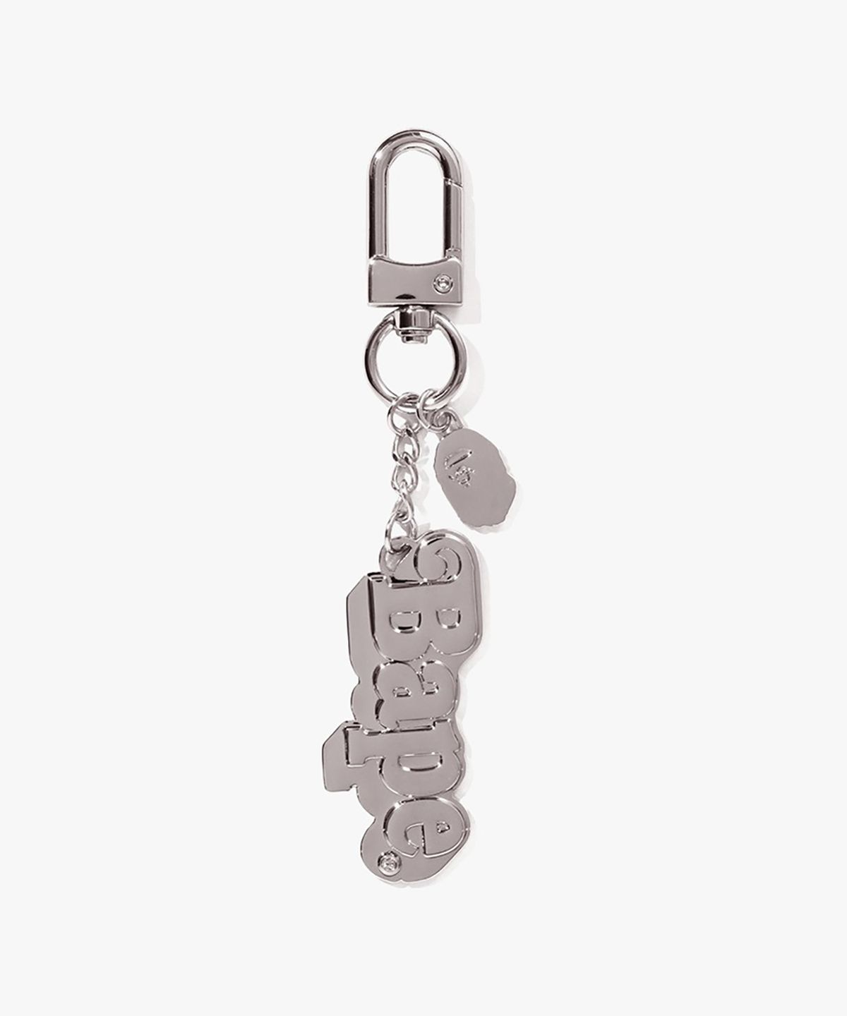베이프(BAPE) 로고 메탈 키체인