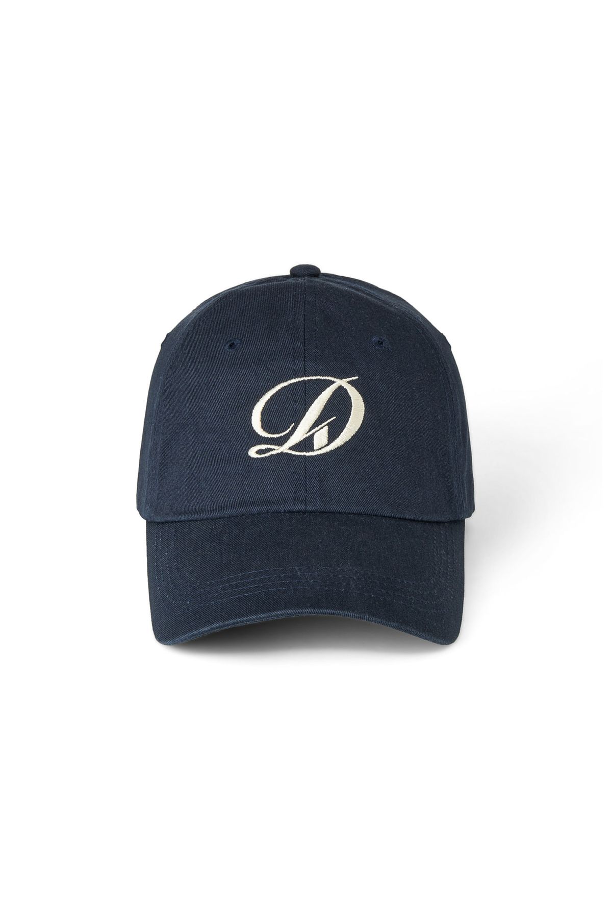다이닛(DEINET) ESSENTIAL D LOGO BALL CAP IN NAVY