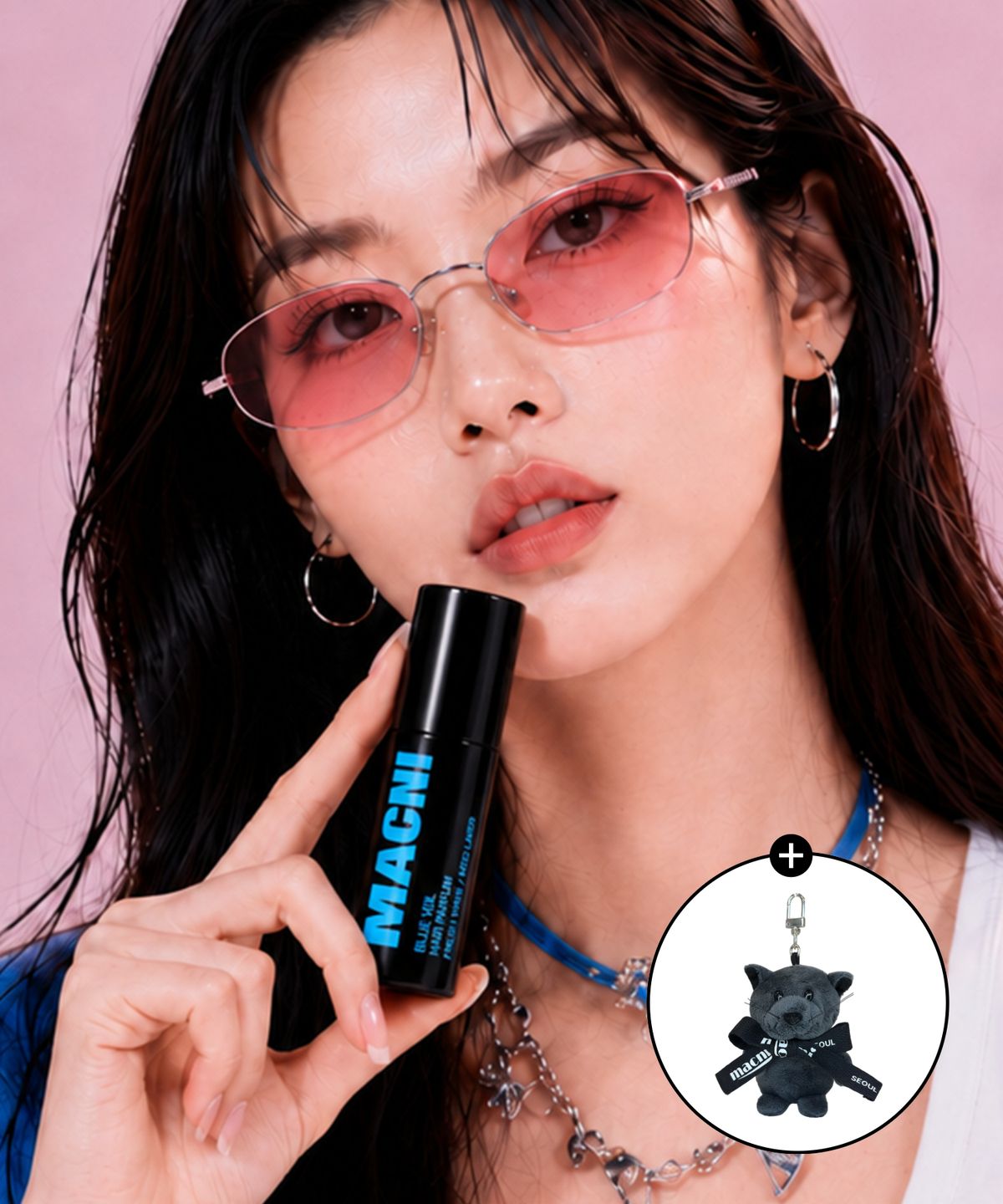 마크니 센트(MACNI SCENT) 헤어 퍼퓸 블루 베일 5ml (+ 키링 증정)