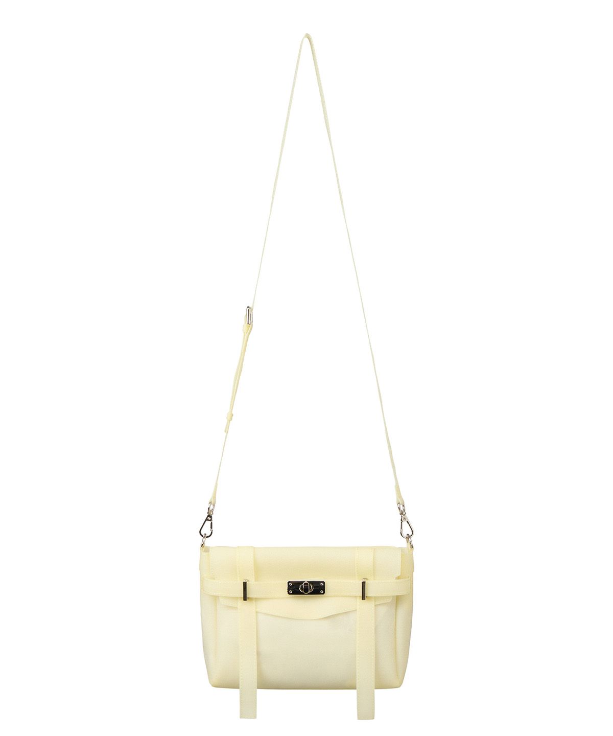 다이닛(DEINET) JELLY POINT CROSS BAG IN BUTTER