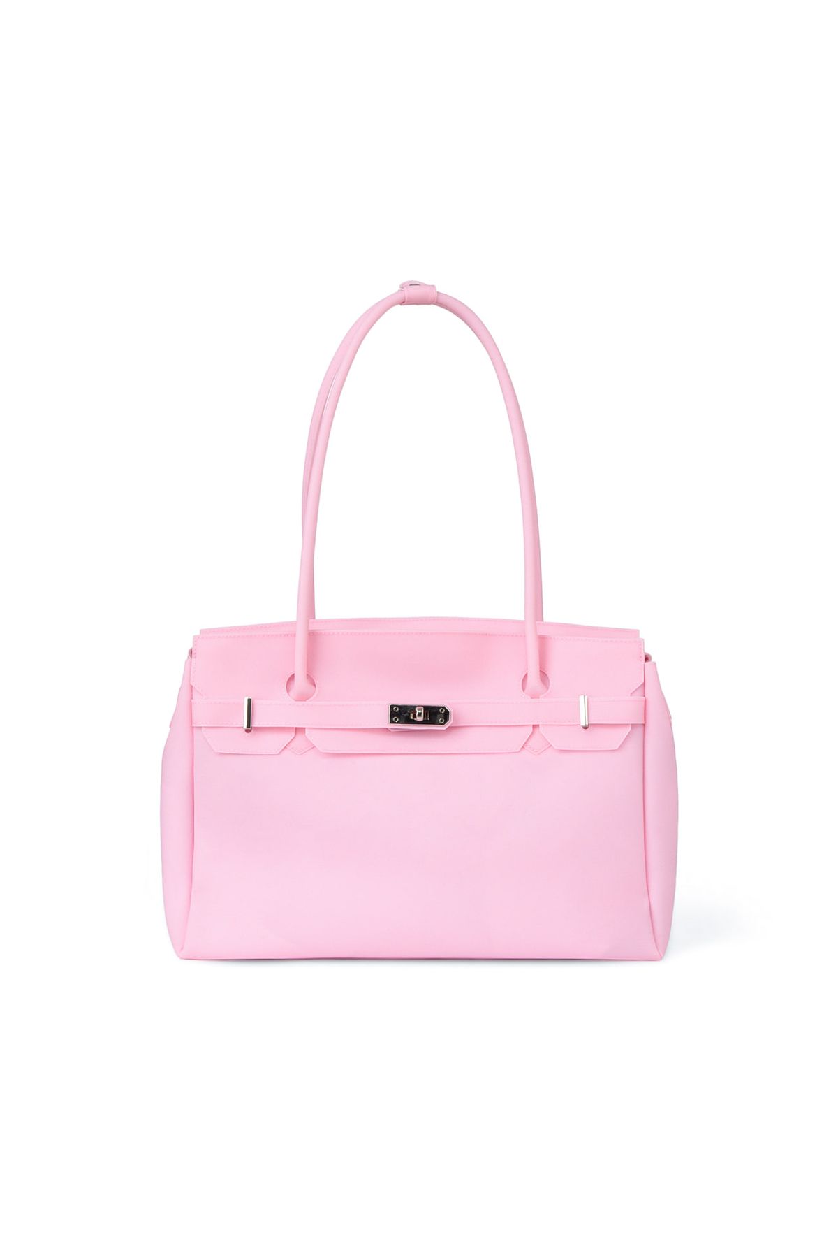 다이닛(DEINET) JELLY TWO-WAY BIG BAG IN PINK