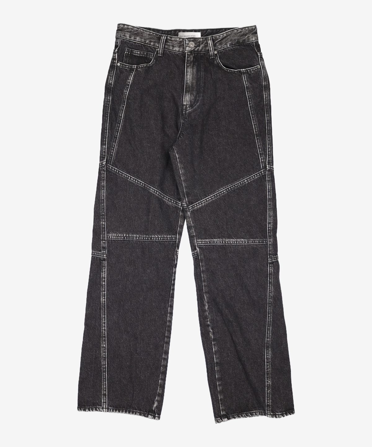 메종미네드(MAISON MINED) GREY POINTED WIDE DENIM 46