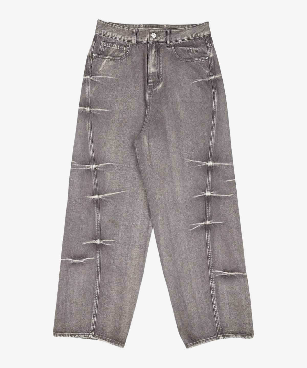 메종미네드(MAISON MINED) PINCH WIND DENIM PANTS GREY S