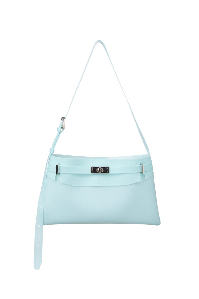 JELLY TWO-WAY MIDDLE BAG IN ICE BLUE