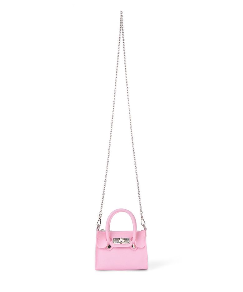 JELLY CHAIN MINI BAG IN PINK