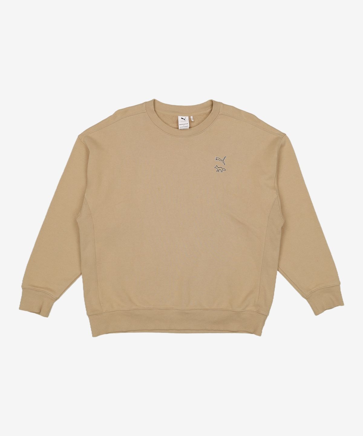 푸마(PUMA) 푸마 X 메종 키츠네 크루넥 - 브라운 / 532324-96 L