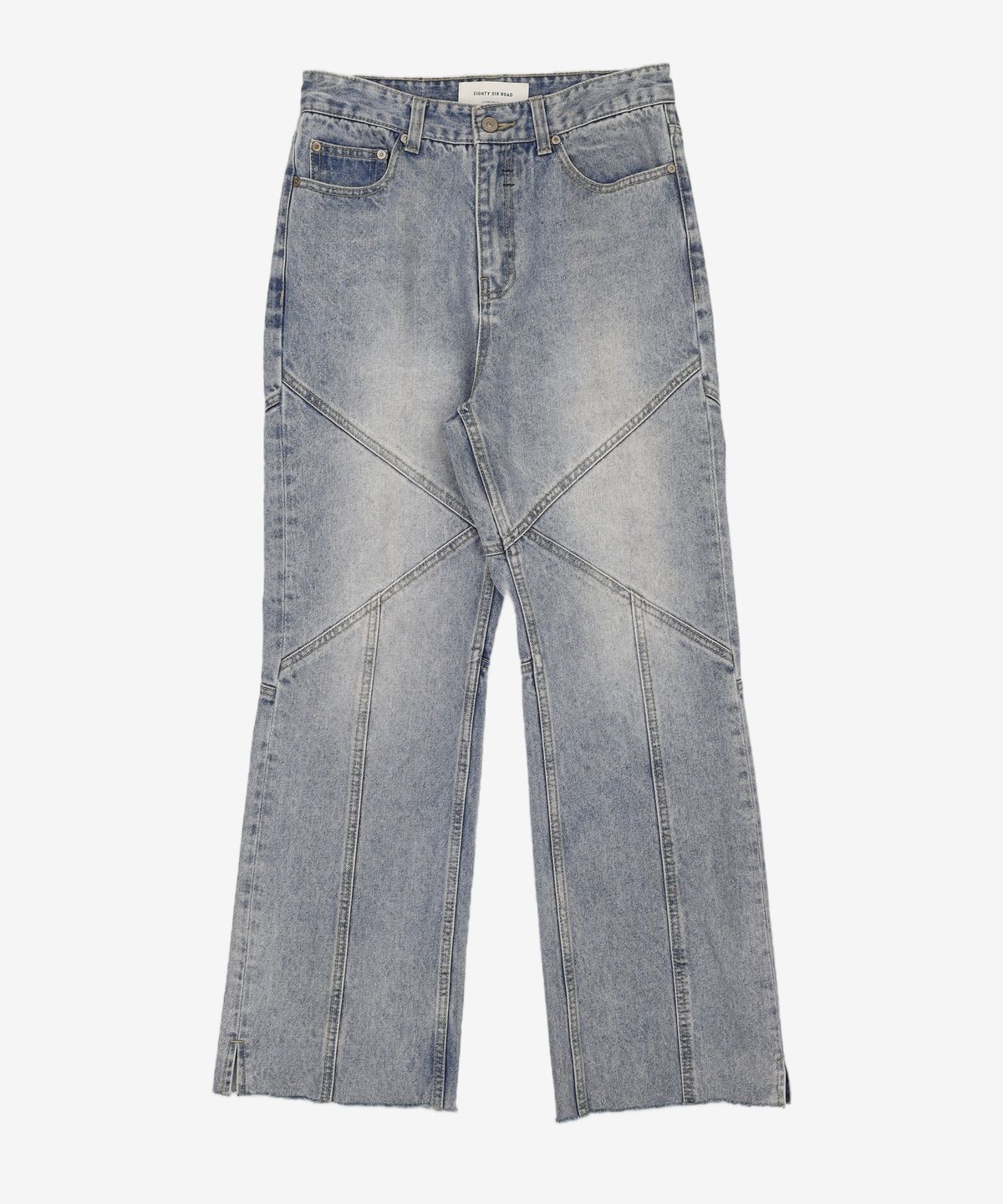 86로드(86ROAD) MID BLUE FLARE BIKER JEAN(부츠컷) 28