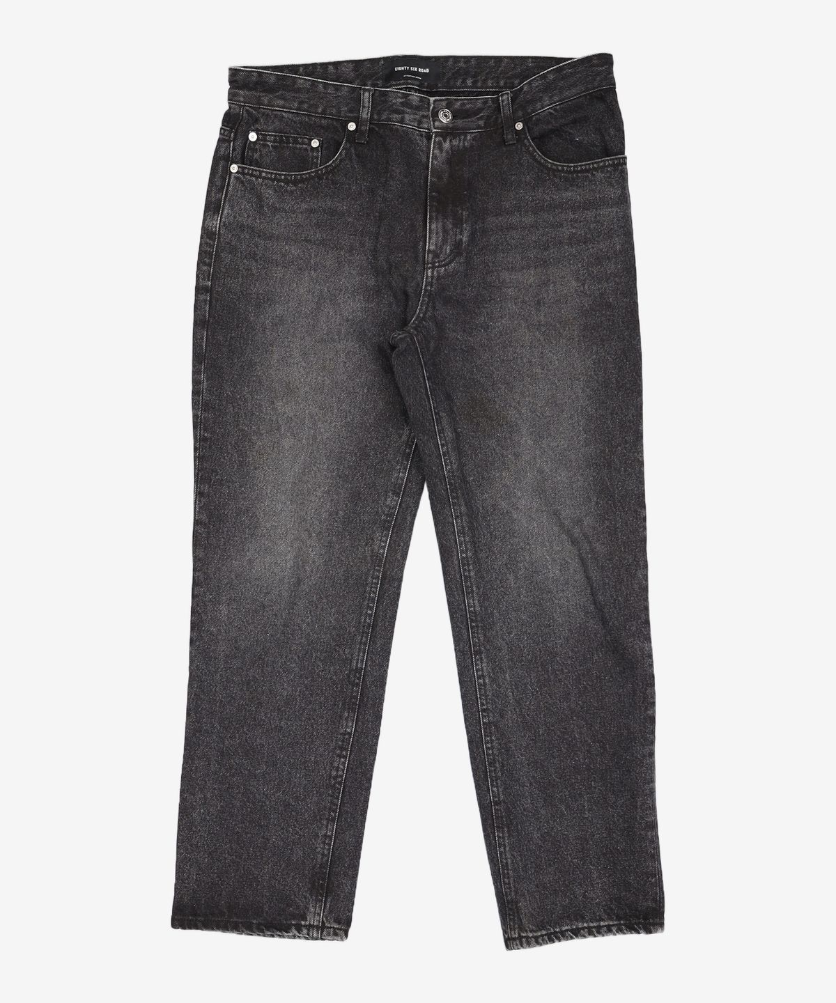 86로드(86ROAD) BLACK NORMAL CHIP / CROP TAPERED 34