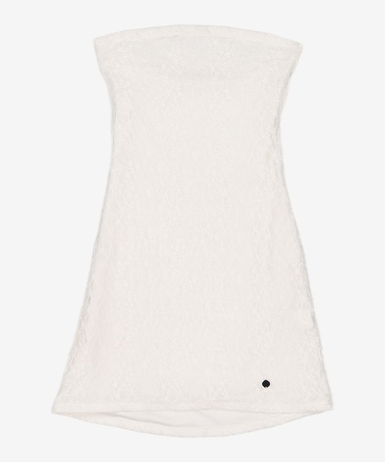 COSTAL ROAD MINI DRESS (WHITE) M