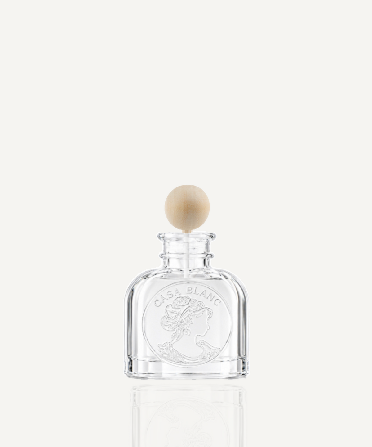 까사블랑(CASABLANC) [우드볼 + 논슬립 패드 포함] 차량용 방향제 보니타 투명 100ml