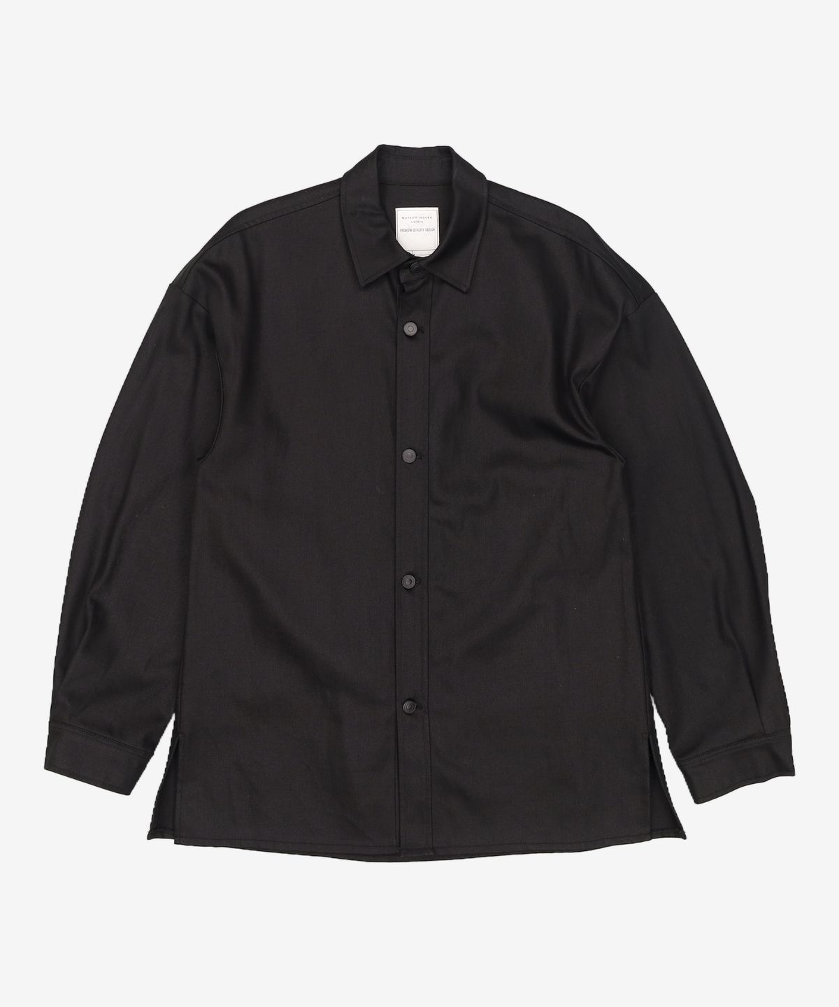 메종미네드(MAISON MINED) BLACK DENIM SHIRTS JACKET