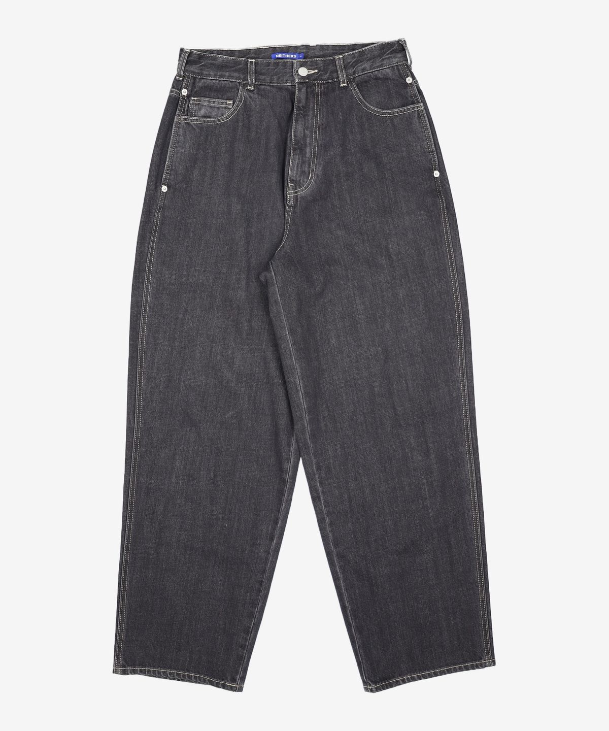 네이더스(NEITHERS) CREATOR DENIM PANTS (WASHED BLACK) 3