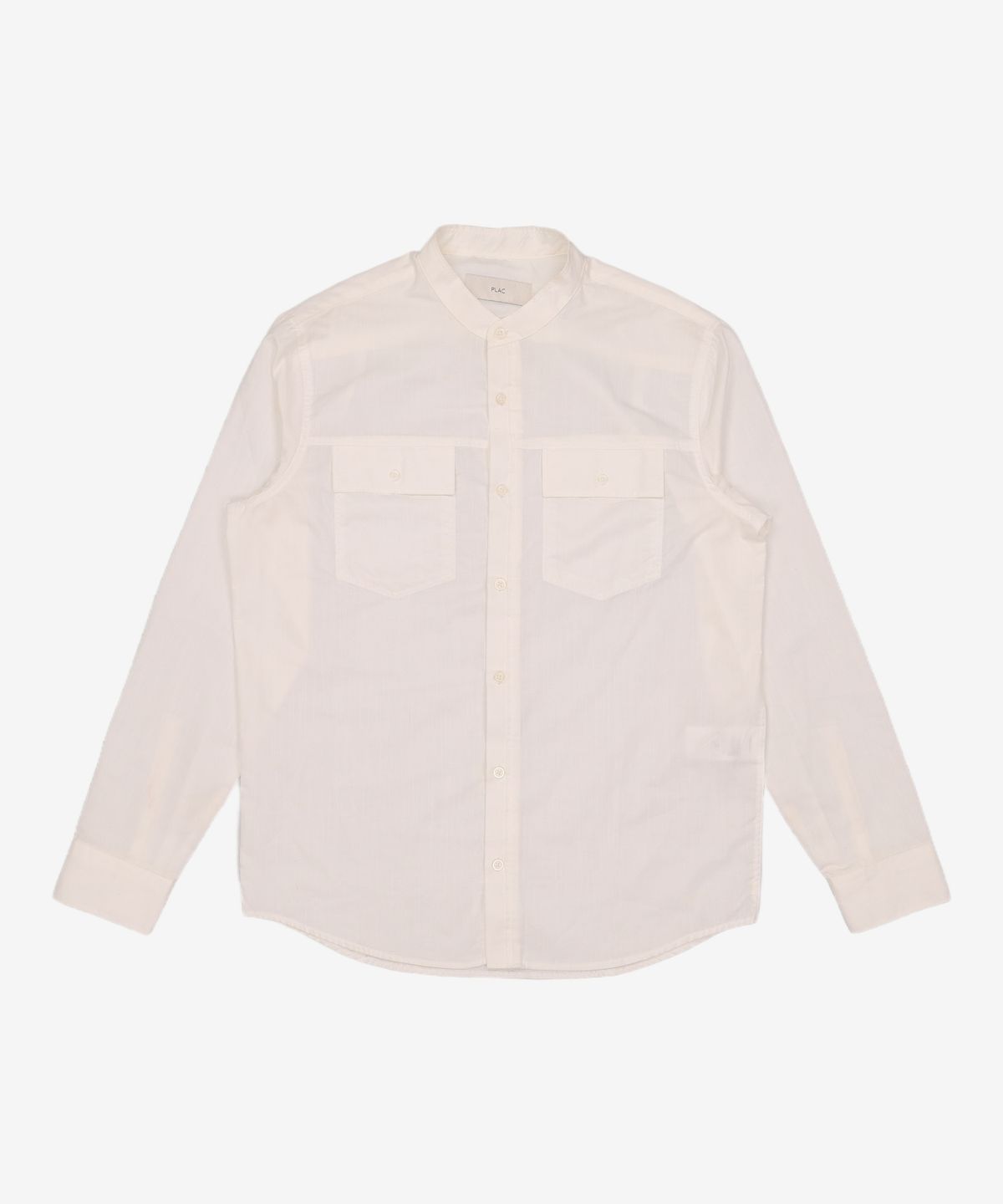 플랙(PLAC) Animatedly Coloration Linen shirts_WH (PWOE2LSRA6M0C2) M