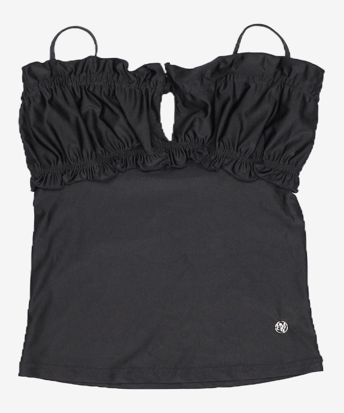 김미더영(GIMMETHEYOUNG) G_PUFF SHIRRING TOP / BLACK FREE