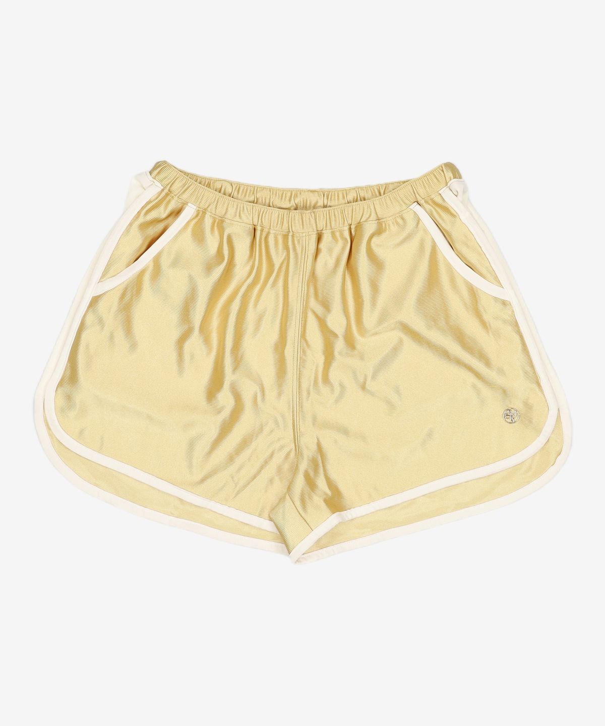 김미더영(GIMMETHEYOUNG) G_SPORTY SHIRRING SHORTS / GOLD FREE