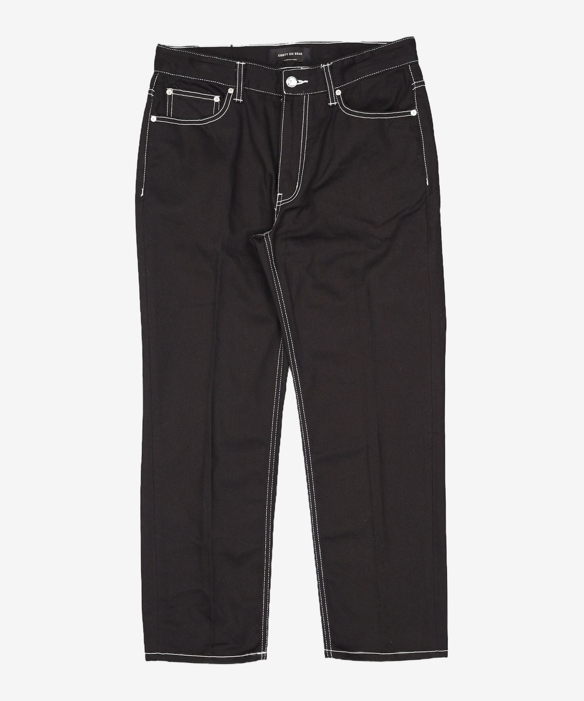86로드(86ROAD) STITCH BLACK CHIP / CROP TAPERED 32