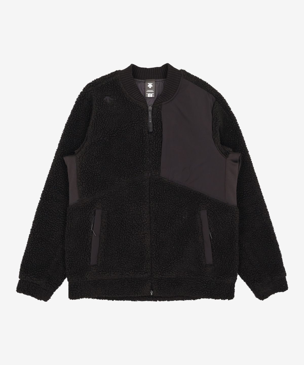 데상트(DESCENTE) 남성 모션 헨리넥 부클레 플리스 자켓 (S8421TKT16) 100