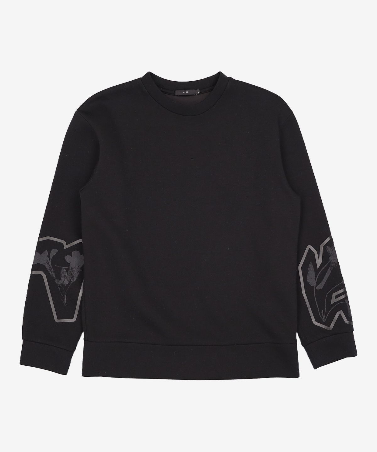 플랙(PLAC) Flower Printed Sweatshirt_BK (PWOS3WSRD7M0C1) S
