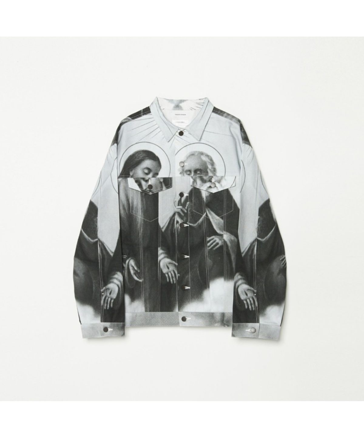 찬스클로딩(CHANCE CLOTHING) ANGEL DENIM JACKET - BLACK