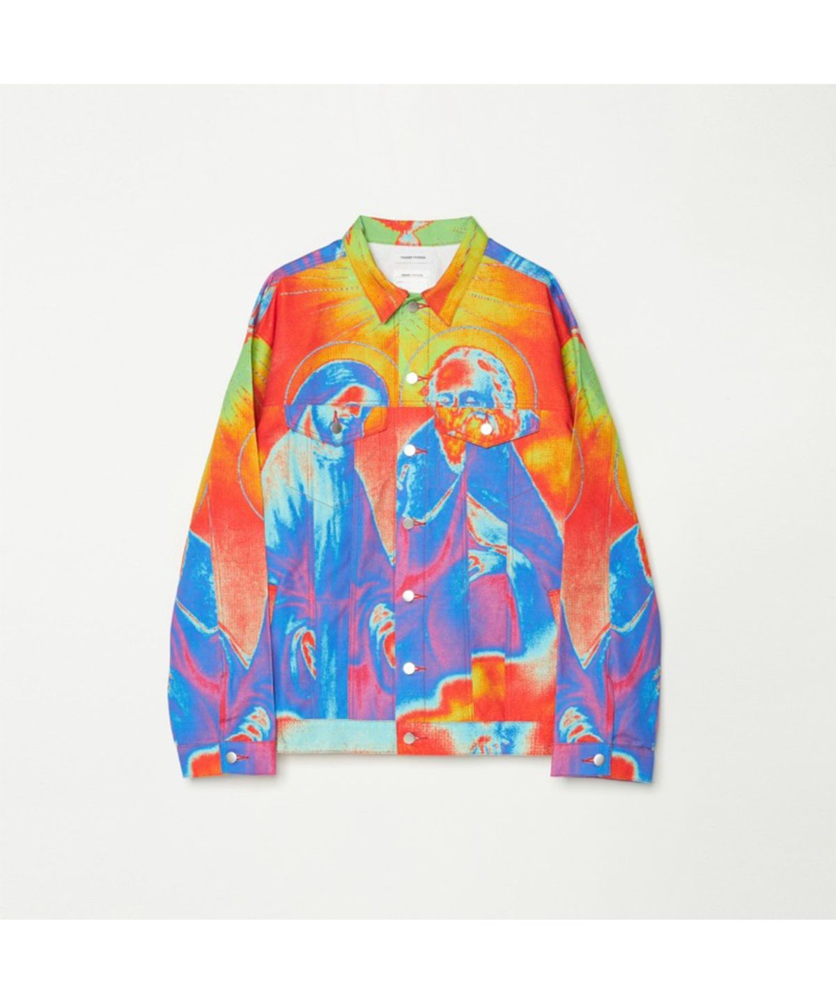 찬스클로딩(CHANCE CLOTHING) ANGEL DENIM JACKET - THERMOGRAPHY