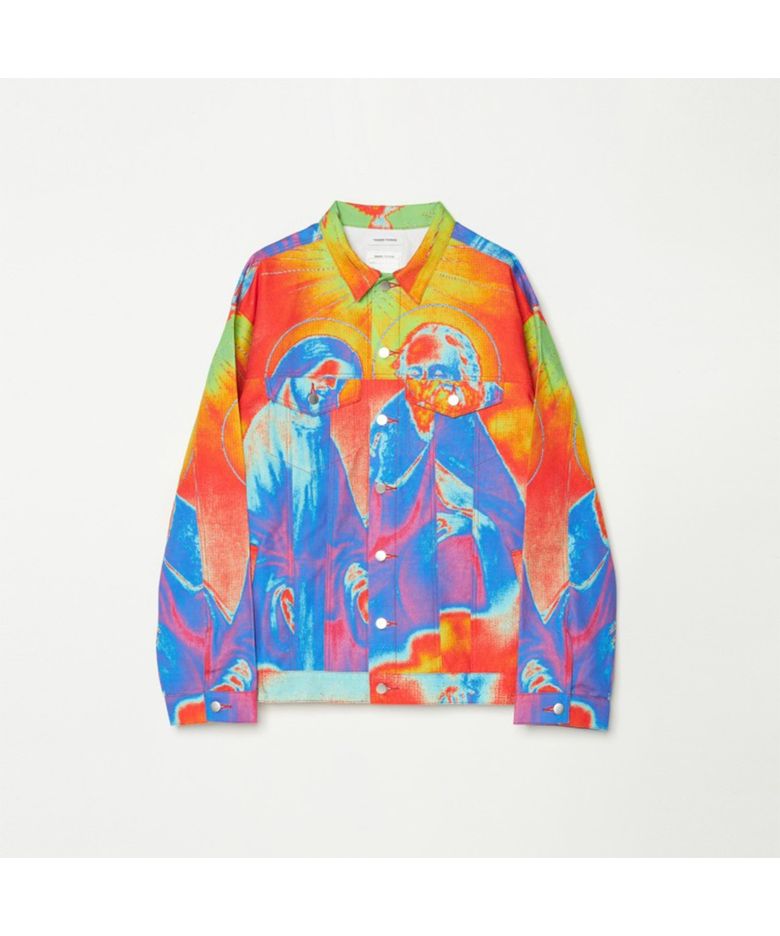 ANGEL DENIM JACKET - THERMOGRAPHY