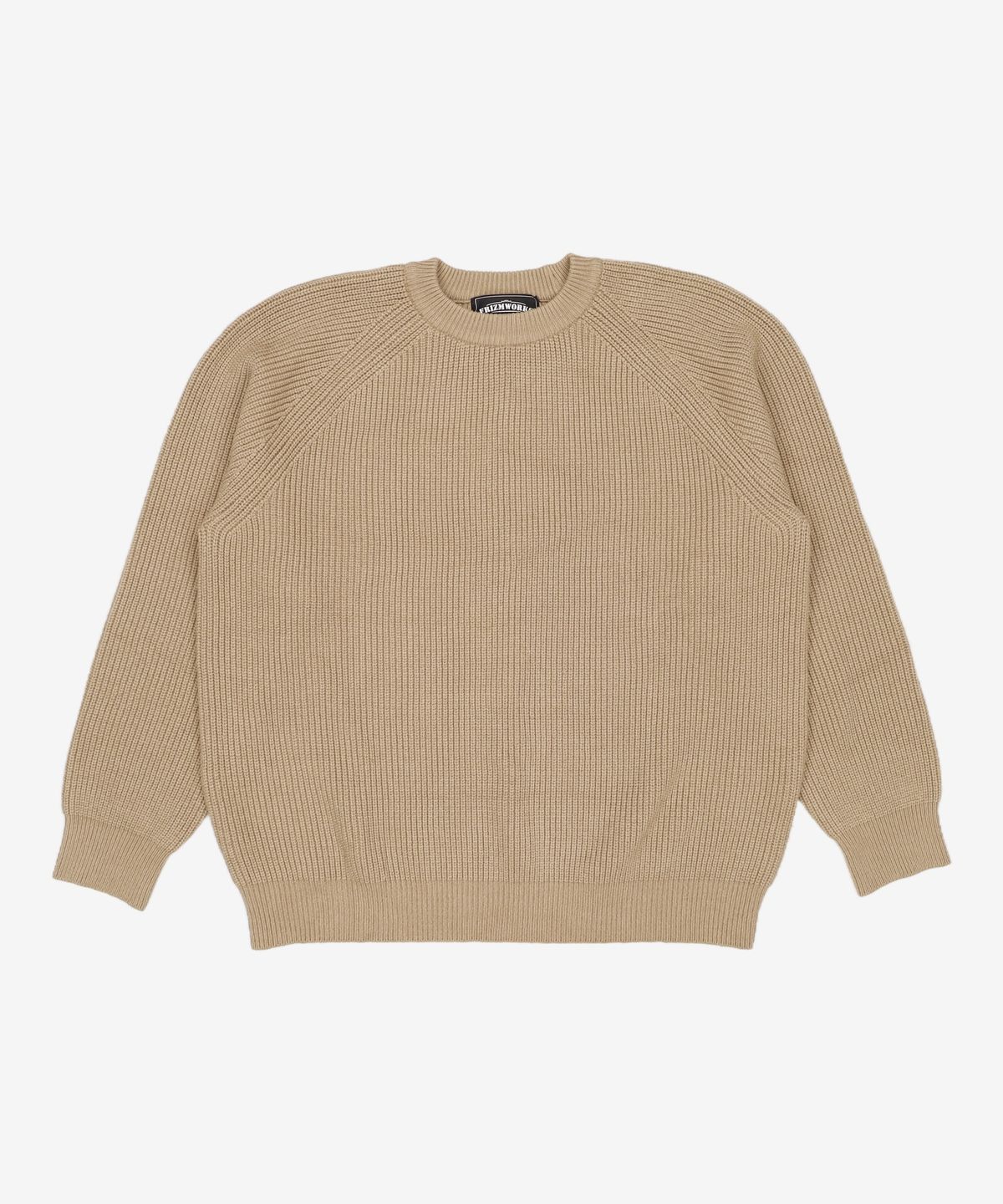 프리즘웍스(FRIZMWORKS) MILD FISHERMAN KNIT _ BEIGE XL