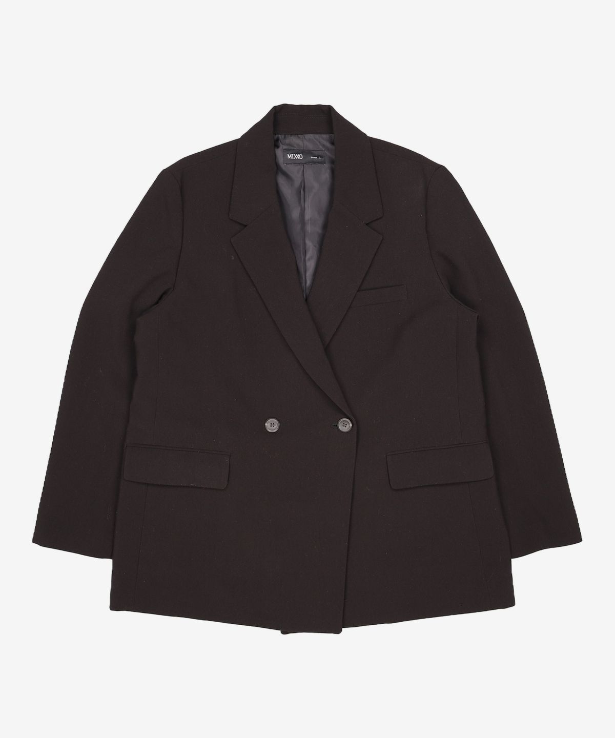 미쏘(MIXXO) 테일러드 일자핏 더블 자켓MIWJKB31PB L