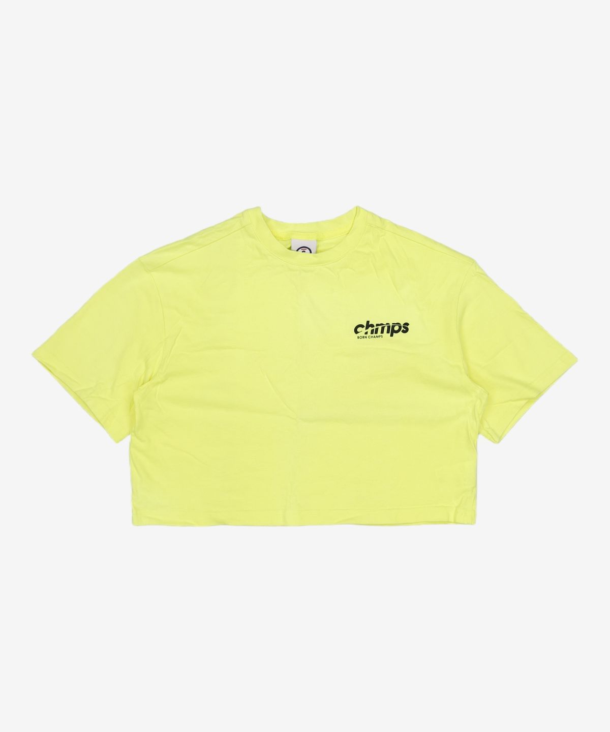 본챔스(BORN CHAMPS) CROP SIDE LOGO TEE CERBGTS04LI S