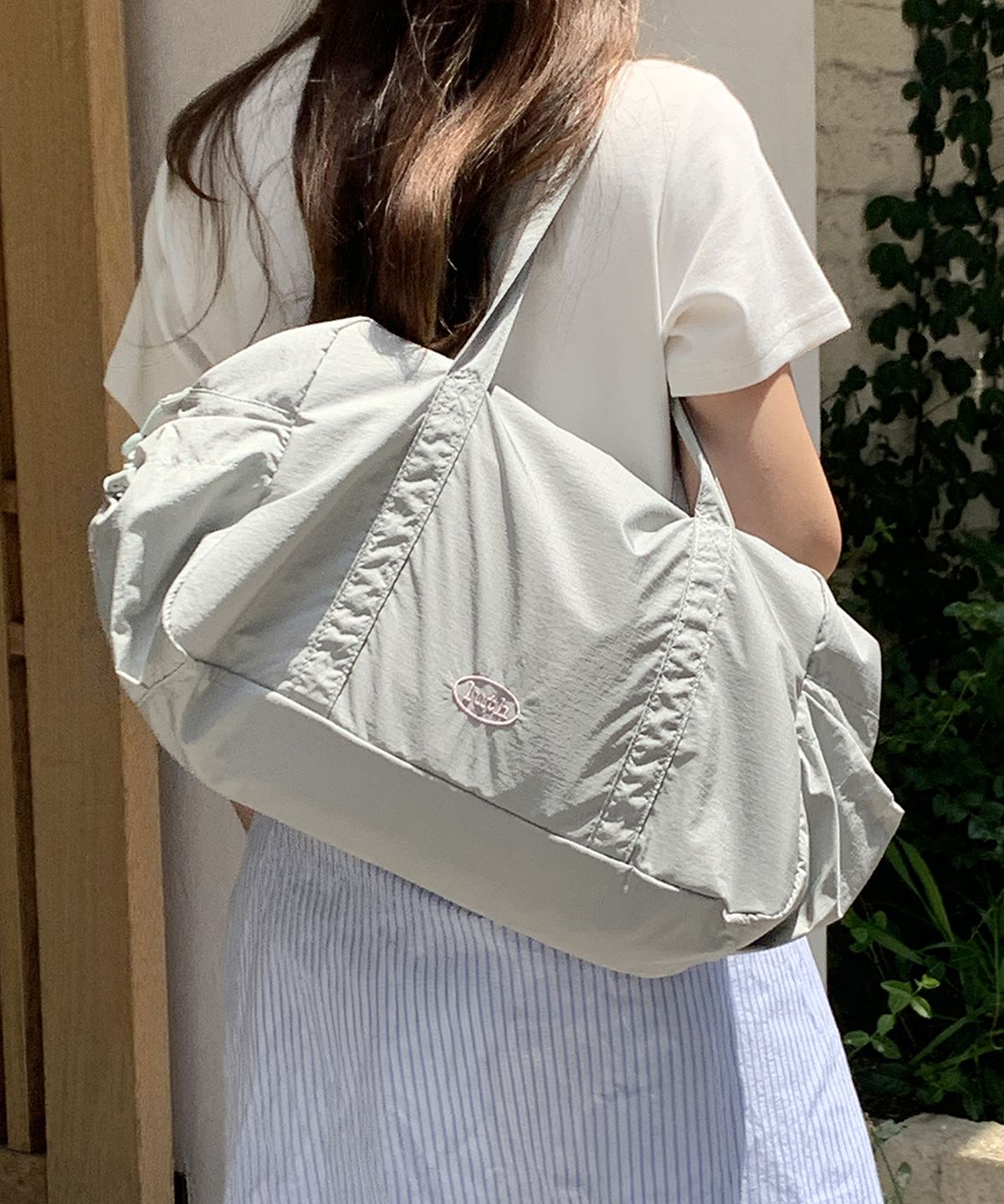 루스프로덕트(LUTHPRODUCT) Daily Sporty Duffle Bag _ LIGHT GREY