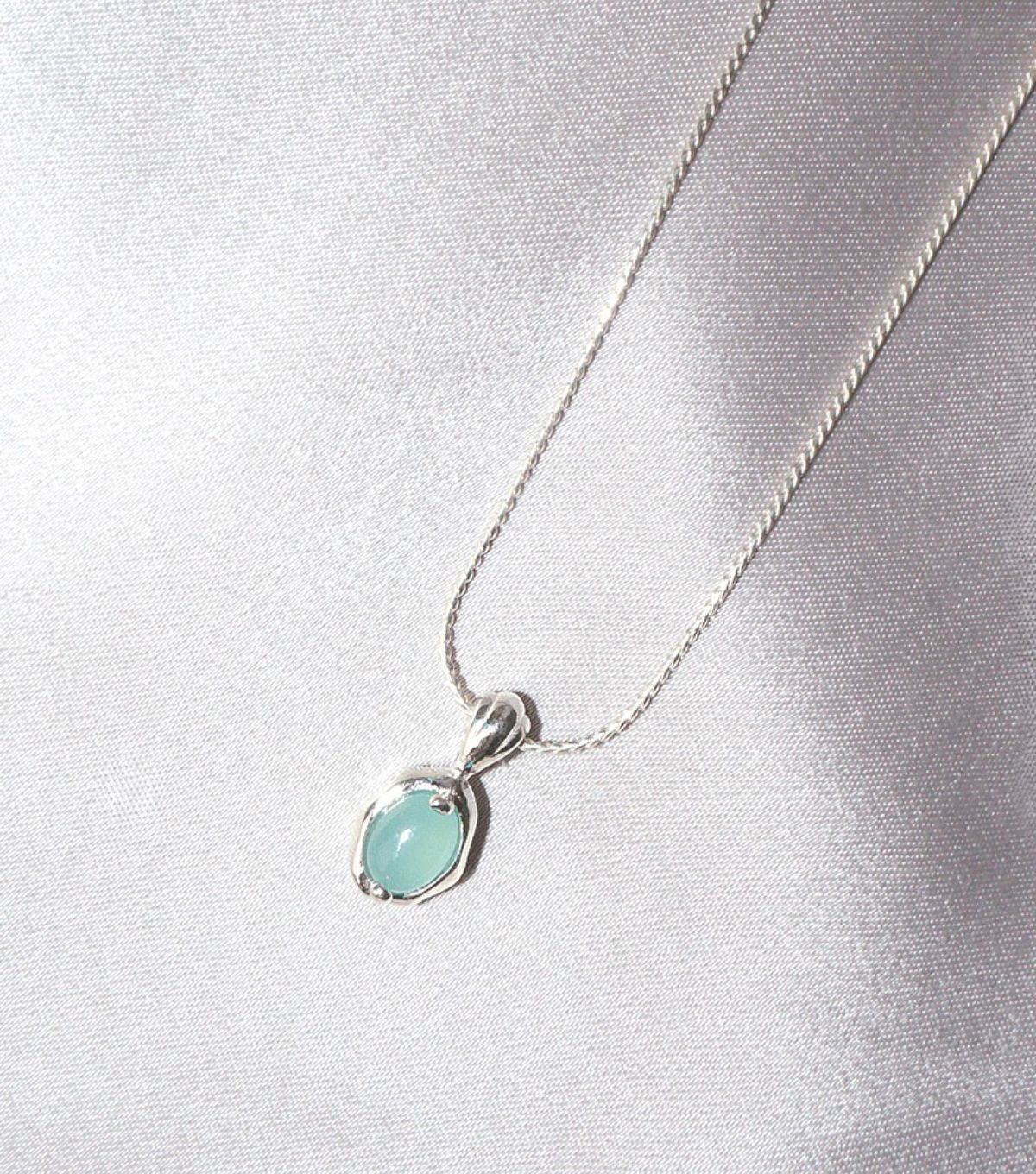 로아시(LOASI) water drop necklace