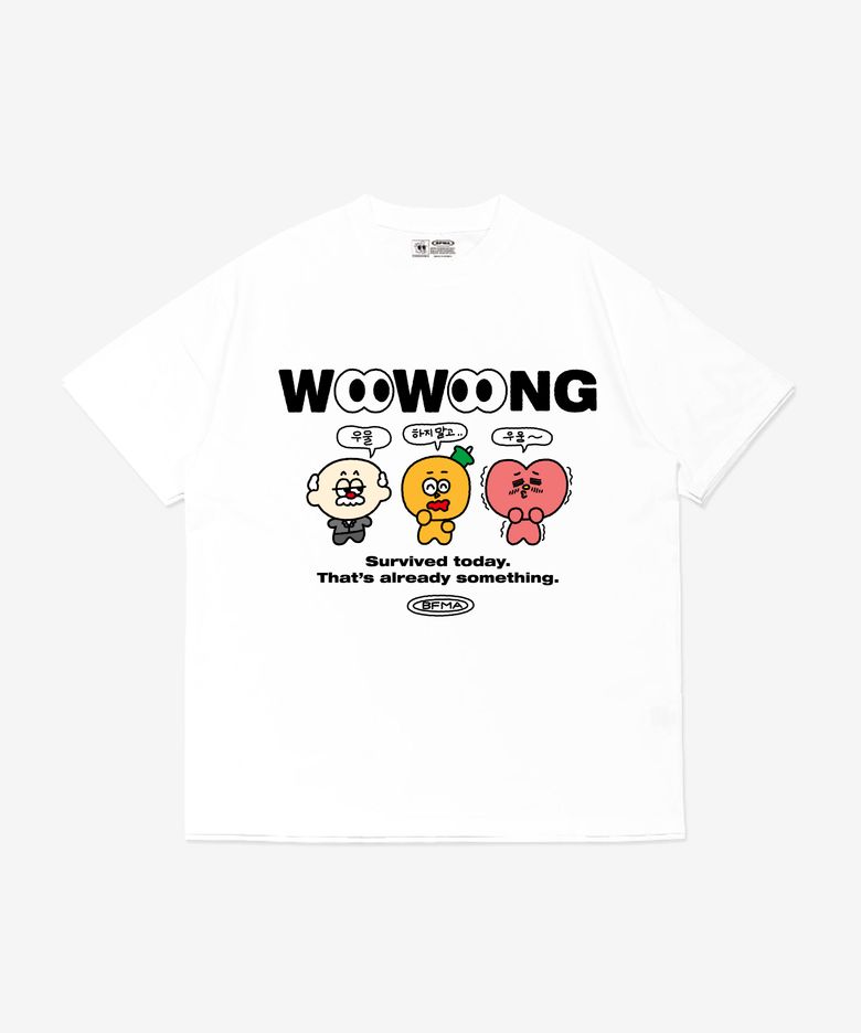 WOOWOONG 필로소피 티셔츠