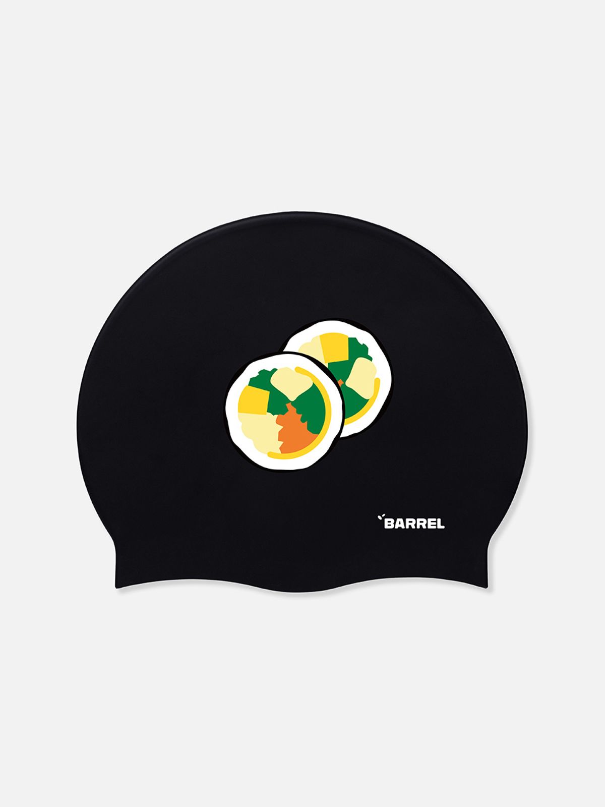 배럴(BARREL) 김밥 실리콘 스윔 캡 블랙 (B6SUASC113BLK)
