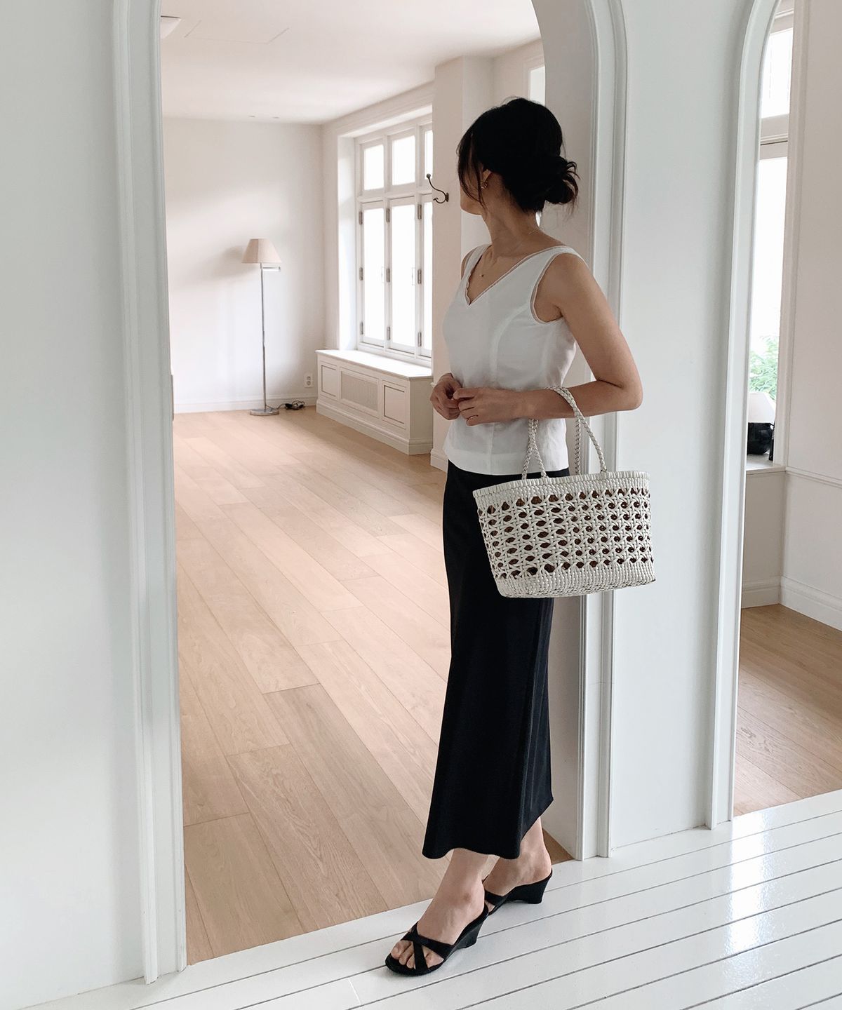 르브제(LEVEJE) Seine Bag (White)