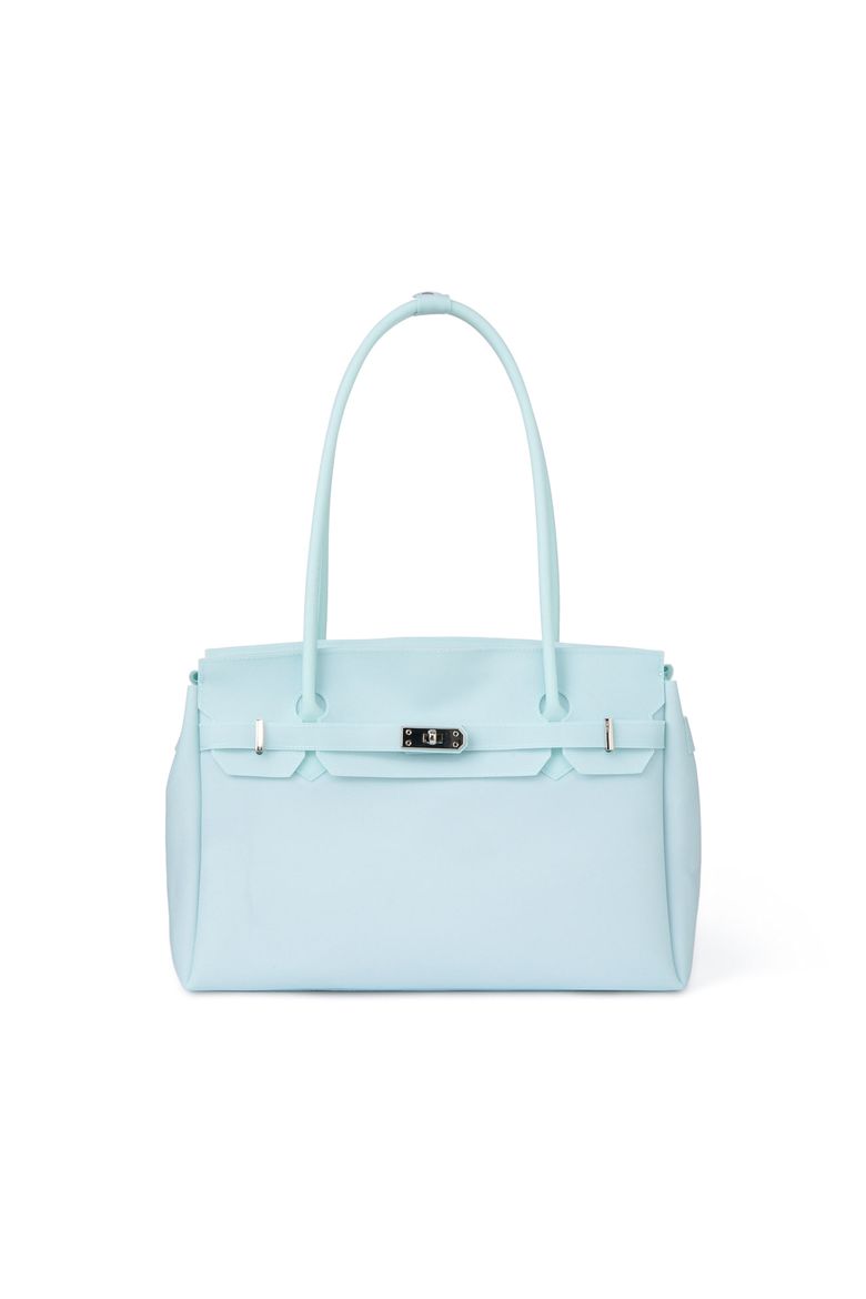 JELLY TWO-WAY BIG BAG IN ICE BLUE