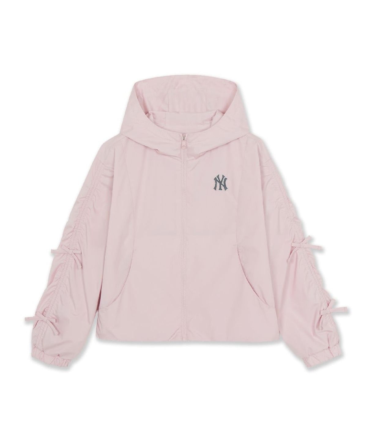 엠엘비 키즈(MLB KIDS) 스트릿 걸즈 리본 바람막이 NY (L.Pink)