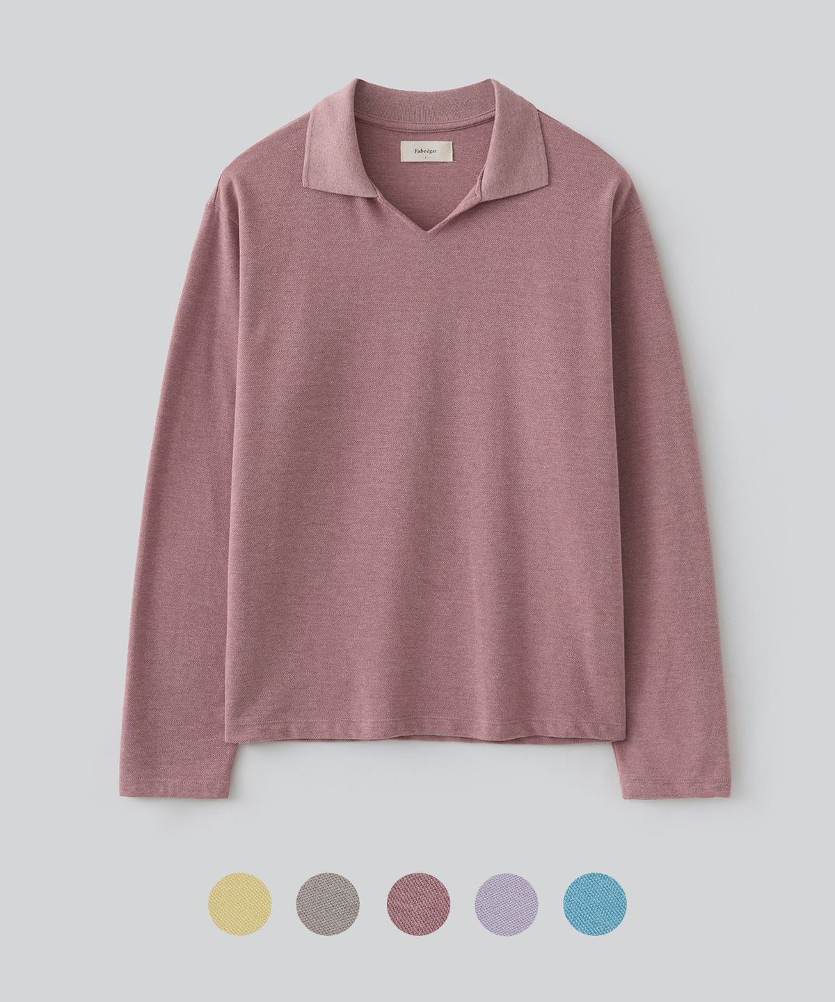 파브레가(FABREGAT) 오브 PK 카라 롱 슬리브 (5color)