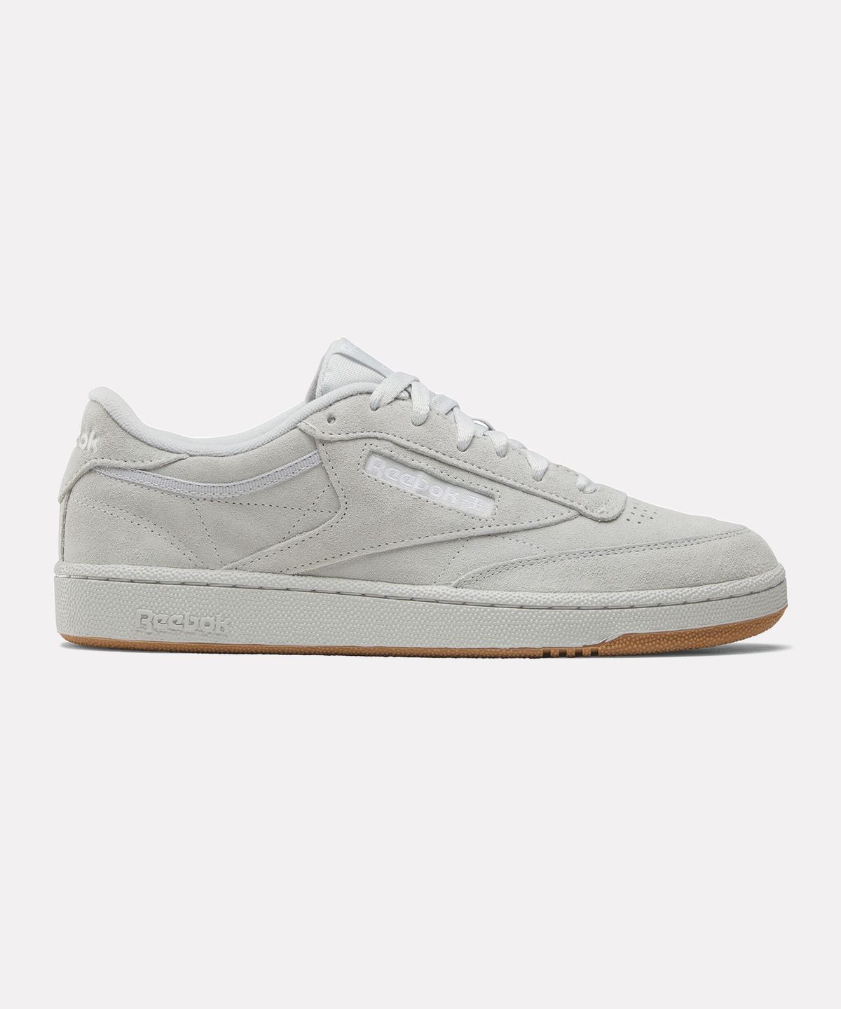 리복(REEBOK) 클럽 C 85 스웨이드 - 웜 그레이:검 / 100074450