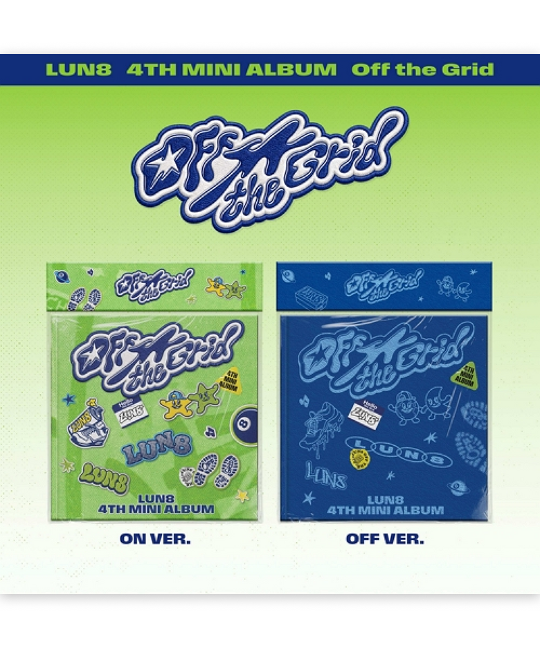 [랜덤] LUN8(루네이트) - 4TH MINI ALBUM [Off the Grid] (ON Ver. / OFF Ver.)