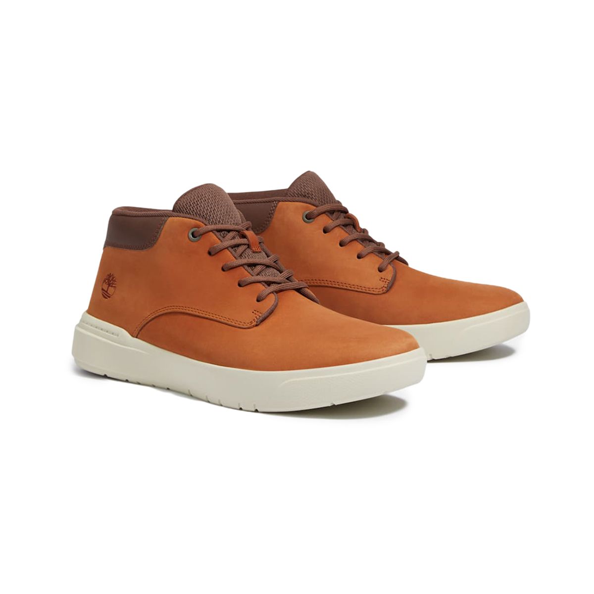 팀버랜드(TIMBERLAND) 남성 세니카베이 미드 스니커즈 레드브라운_TB0A69M1EM51