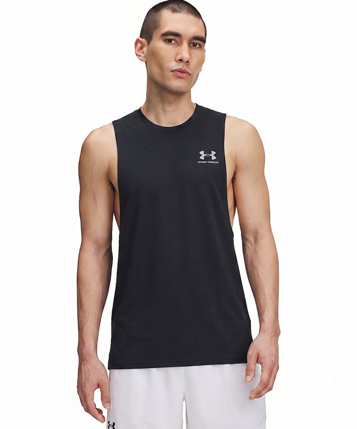 언더아머(UNDERARMOUR) 라이브 컷 오프 탱크 6011120-001