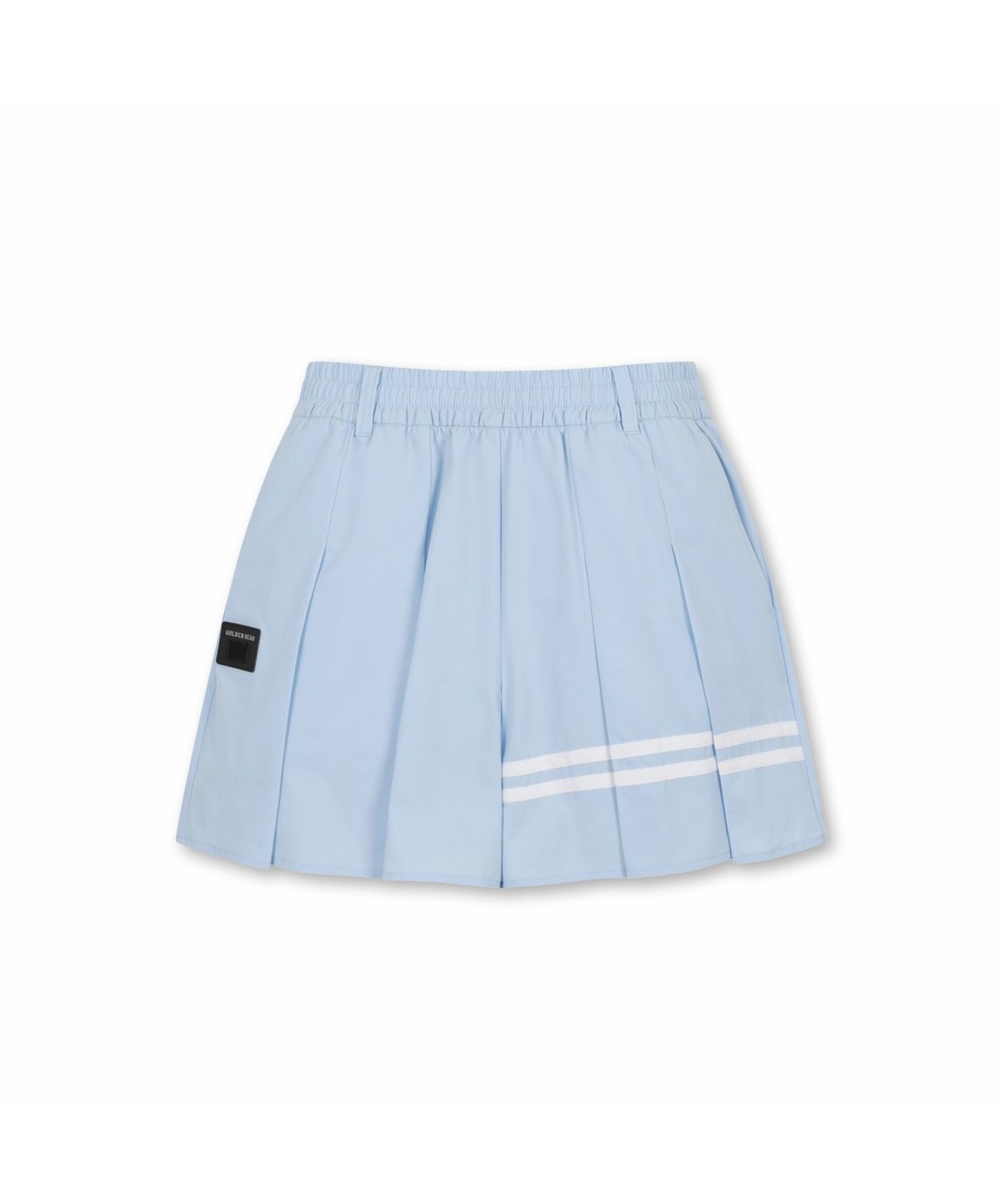 골든베어(GOLDEN BEAR) (W) Line Contrast Pleats Shorts G5PAM26321BUX