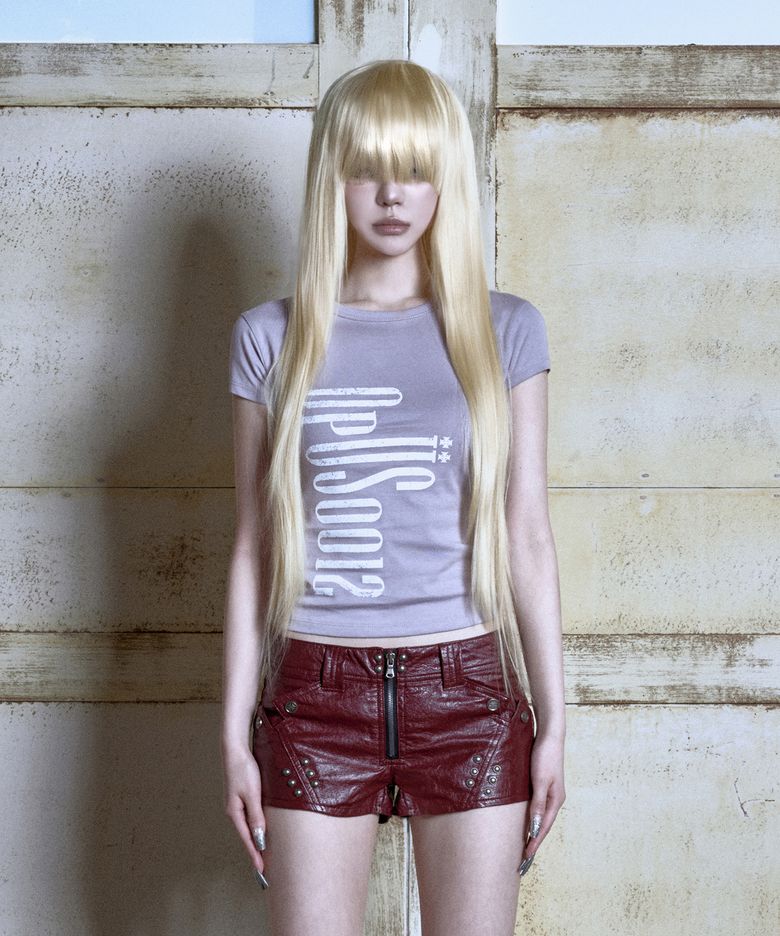 Op.07 RODEO BABY SLIM TOP L/PURPLE