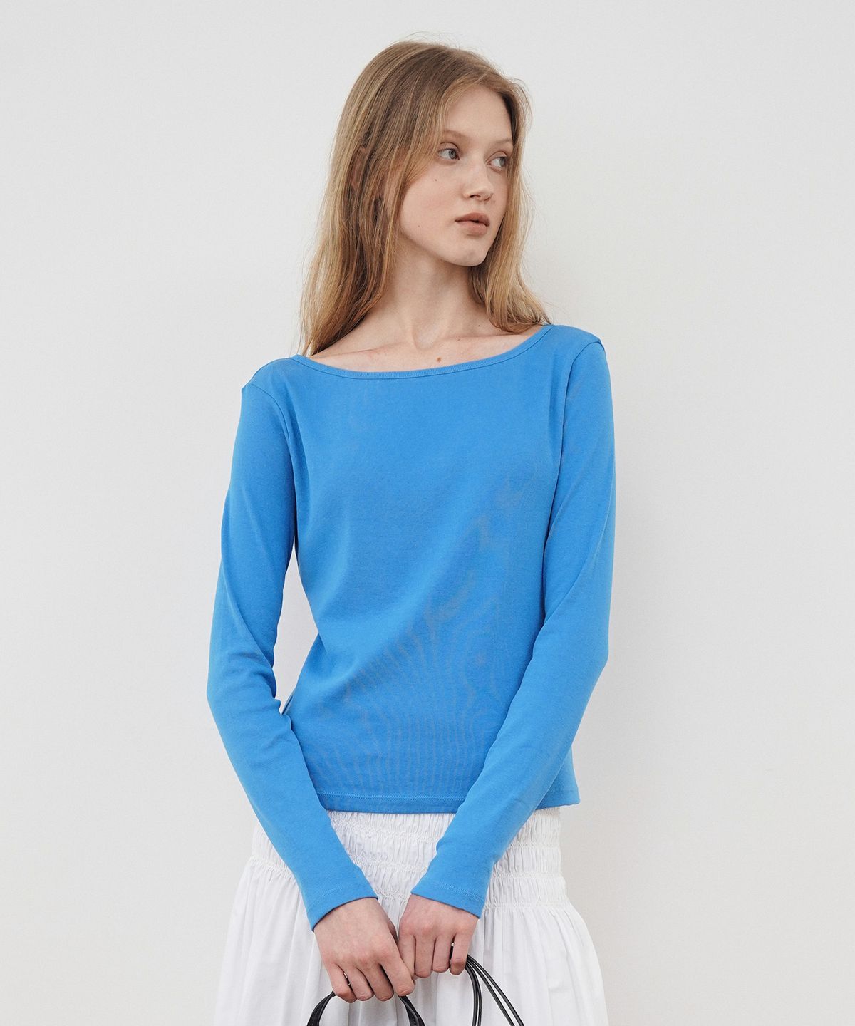 튜드먼트(TTUDEMENT) 50s LONG SLEEVE T-SHIRT_BLUE